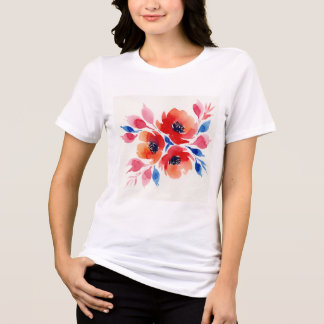 Flowers Tri-Blend Shirt