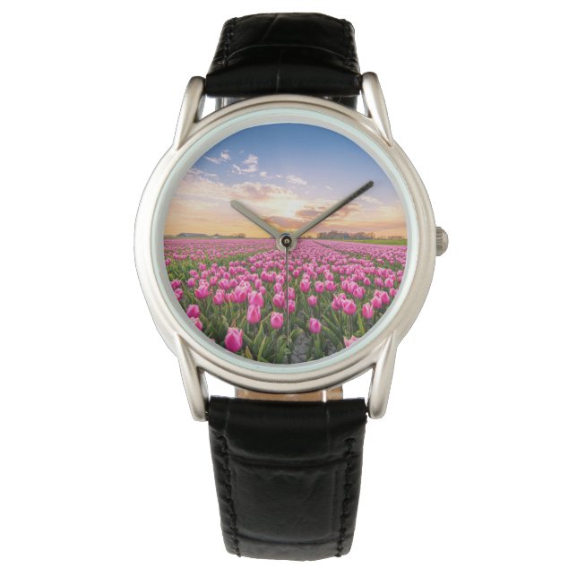 Flowers | Tulips South Holland, Netherlands Watch (Front)