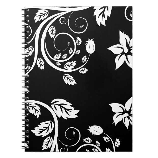  Flowers Vintage Girly Cute      Notebook (Front)