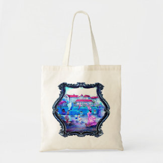 Flowers Walk Marble Tote Bag