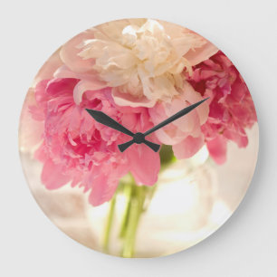 Flowers Wall Clock