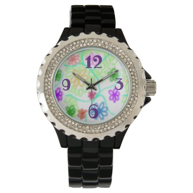 flowers watch (Front)