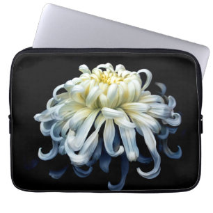 Flowers White Chrysanthemum Laptop Sleeve