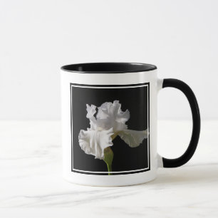 Flowers White Iris Mug