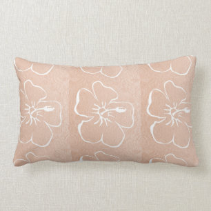 Flowers :   White n Gold Lumbar Cushion