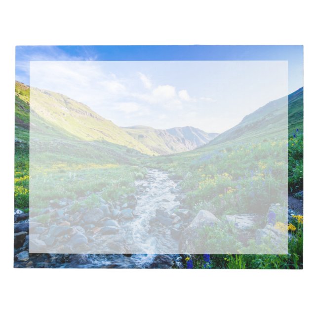 Flowers | Wildflowers in Colorado Notepad (Front)