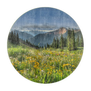 Flowers Wildflowers Silverton Colorado Cutting Board
