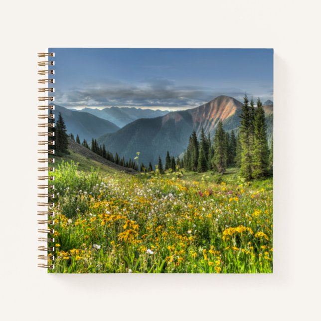 Flowers | Wildflowers Silverton Colorado Notebook (Front)