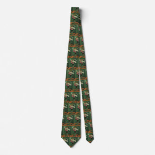 Flowers with Ivy by Henri Rousseau, Vintage Floral Tie