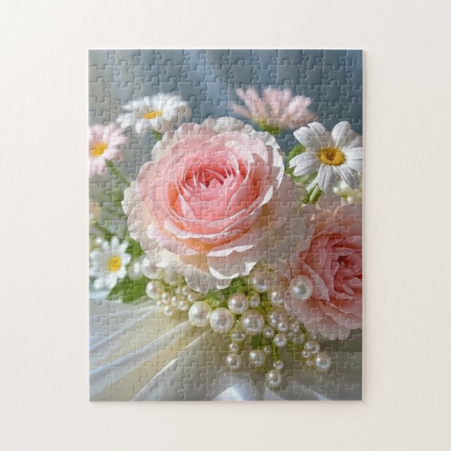 Flowers with timeless extravagant elegance jigsaw puzzle (Vertical)