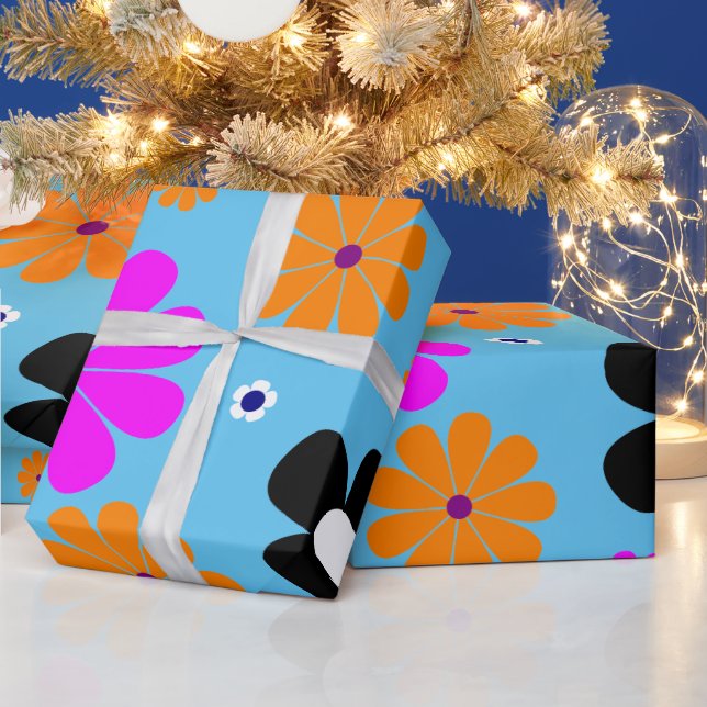 Flowers Wrapping Paper (Holidays)