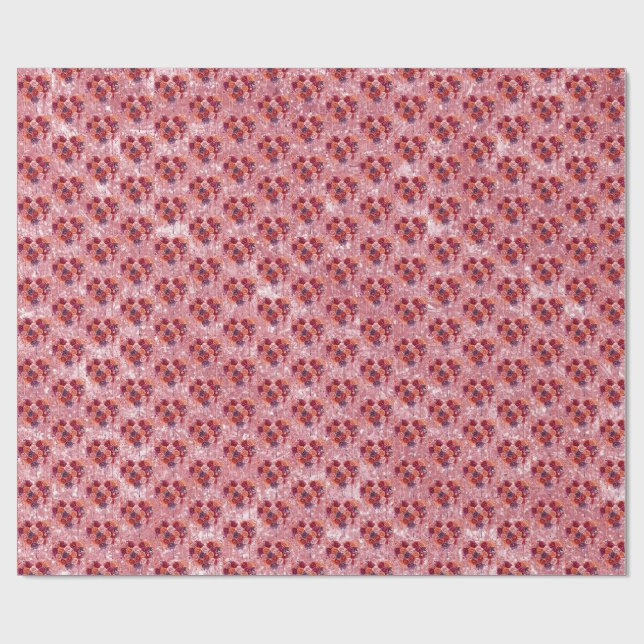 Flowers Wrapping Paper (Flat)