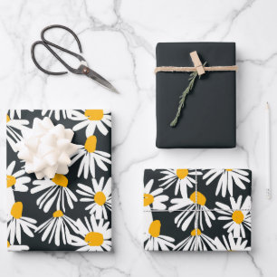 Flowers Wrapping Paper Sheets