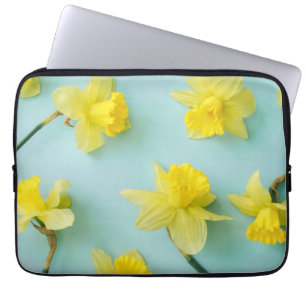 Flowers Yellow Daffodils Laptop Sleeve
