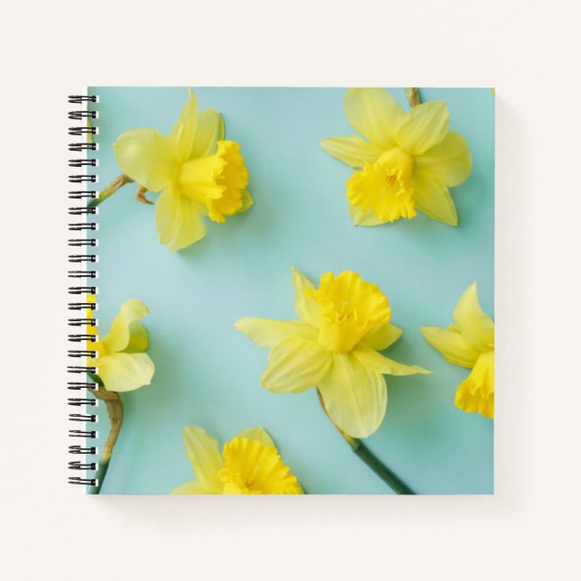 Flowers | Yellow Daffodils Notebook (Front)