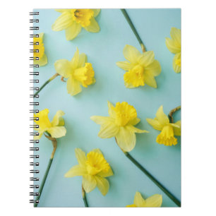 Flowers   Yellow Daffodils Notebook