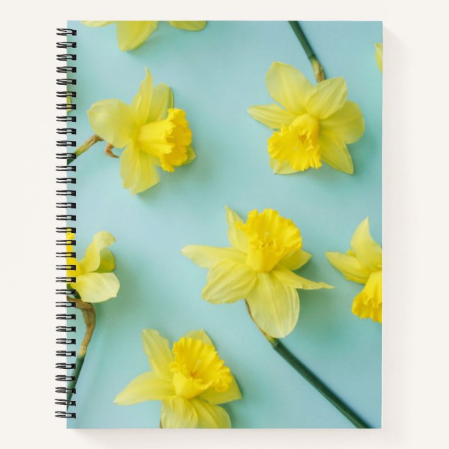 Flowers | Yellow Daffodils Notebook (Front)