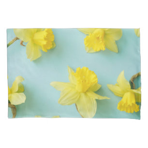 Flowers   Yellow Daffodils Pillowcase