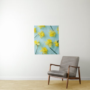 Flowers   Yellow Daffodils Tapestry