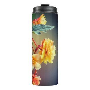 Flowers, Yellow flowers, Petals-63158 Thermal Tumbler