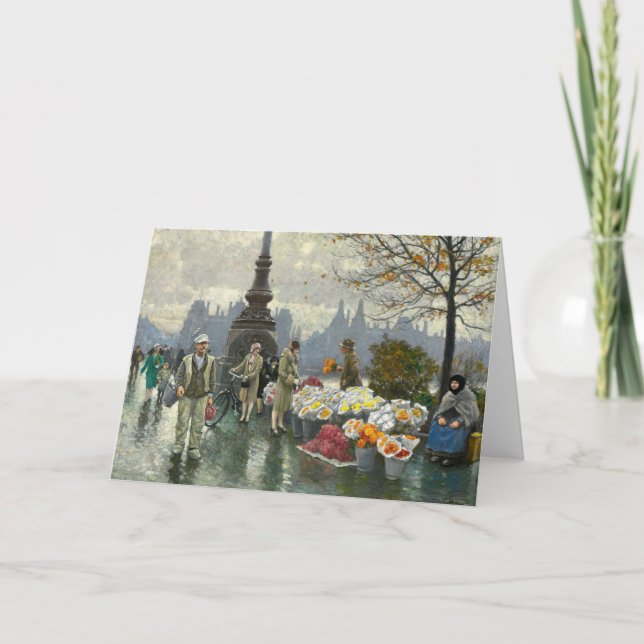 Flowersellers | Paul Fischer Card (Front)