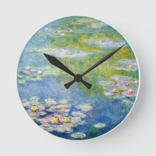 Flowery clock