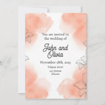 Flowery Invitation
