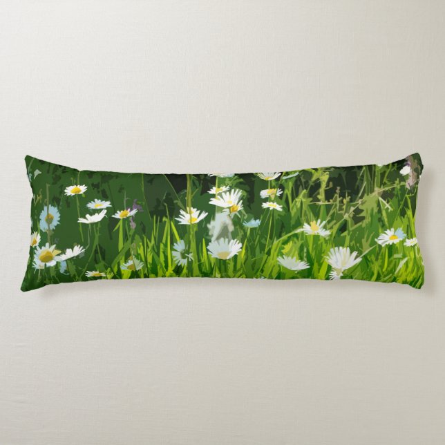 Flowery meadow body cushion (Front)