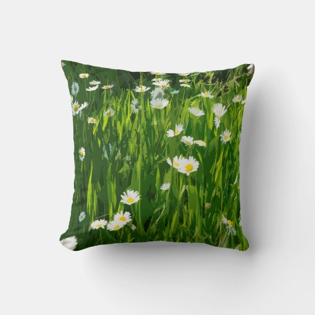 Flowery meadow cushion (Front)
