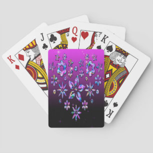 Flowery Playing Card Deck