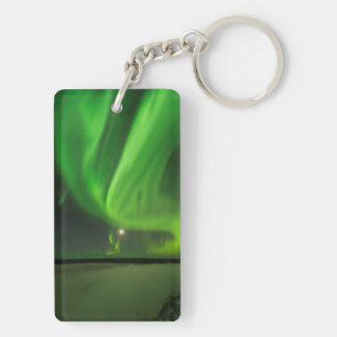 Flowing Aurora Key Ring