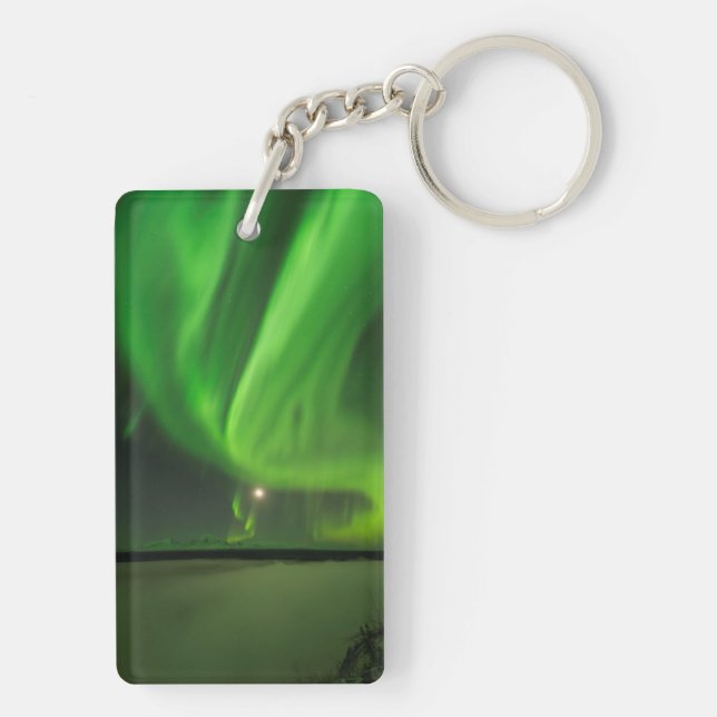 Flowing Aurora Key Ring (Back)