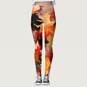 Flowing Autumn....... Leggings