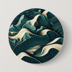 Flowing Harmony 7.5 Cm Round Badge