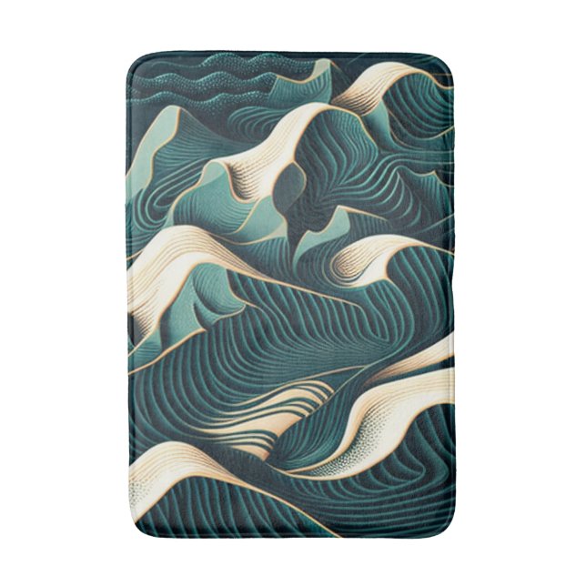 Flowing Harmony Bath Mat (Front Vertical)