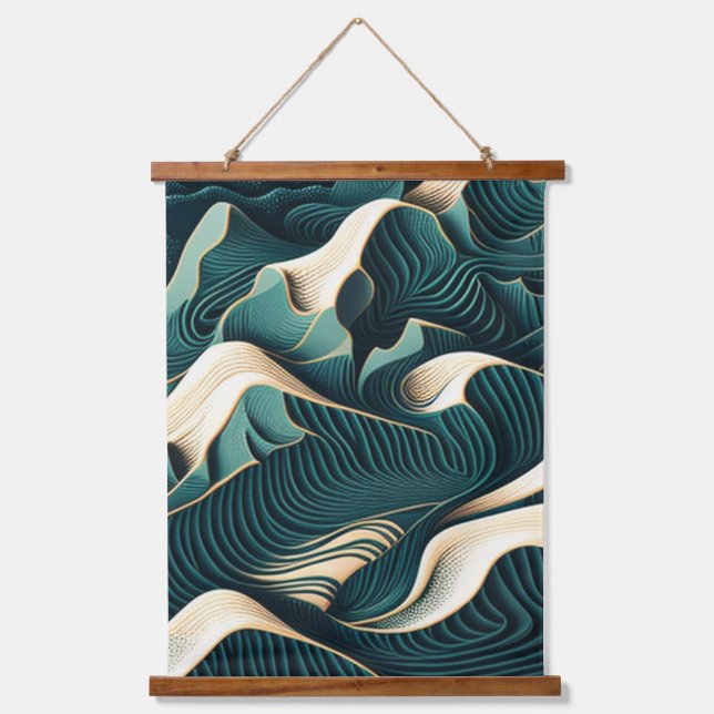 Flowing Harmony Hanging Tapestry (Front)