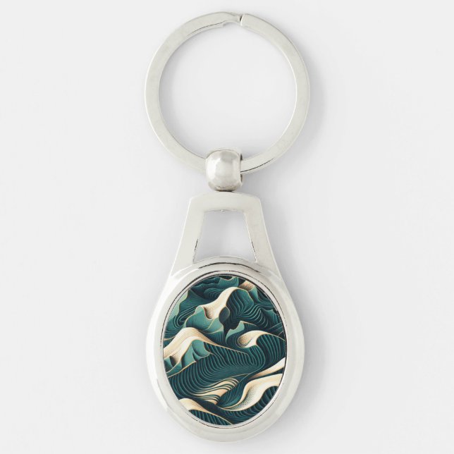 Flowing Harmony Key Ring (Front)