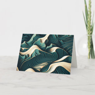 Flowing Harmony Note Card