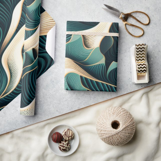 Flowing Harmony Wrapping Paper (Crafts)