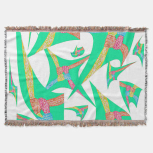 Flowing Kite Blanket