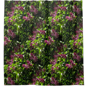 Flowing Lilacs..... Shower Curtain