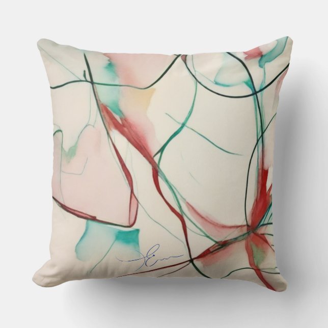 Flowing line 1 cushion (Front)