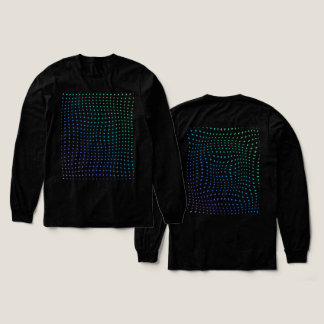 Flowing Liquid Motion Pattern T-Shirt Tri-Blend Shirt