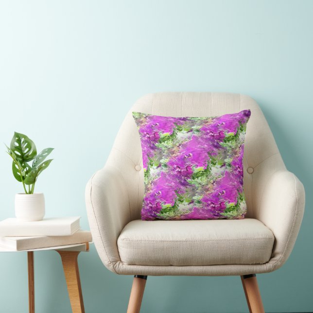 Flowing Petunias..... Cushion (Chair)