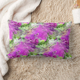 Flowing Petunias..... Lumbar Cushion