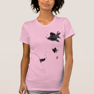 Flowing pop-eyed goldfish T-Shirt