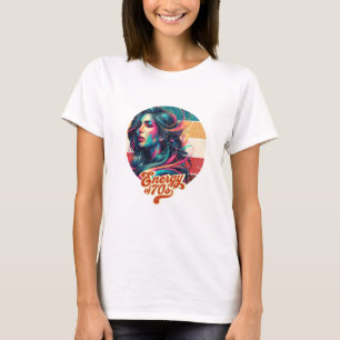 Flowing Retro Glamour T-Shirt