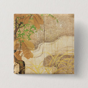 Flowing River 15 Cm Square Badge