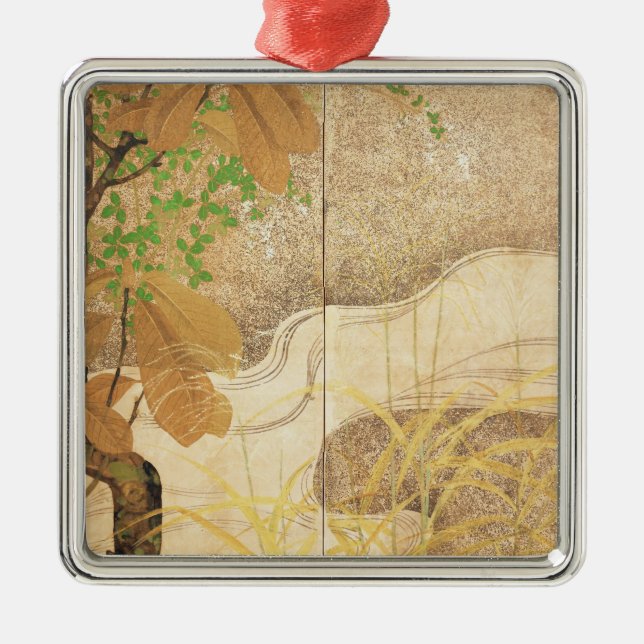 Flowing River Metal Tree Decoration (Front)