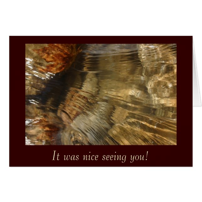 Flowing Riverbed Photo (Front Horizontal)